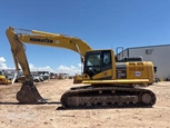 Side of used Komatsu Excavator